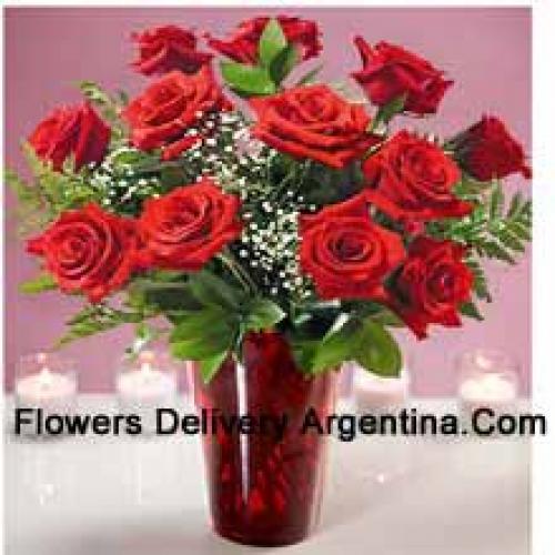 Elegant 11 Red Roses