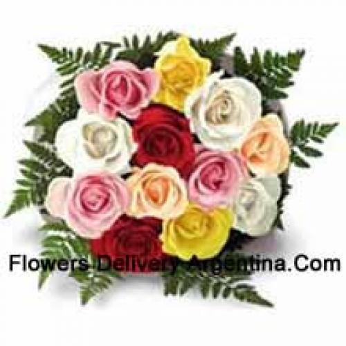 Sweet Eleven Mixed Roses